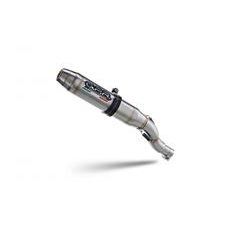 SLIP-ON EXHAUST GPR DEEPTONE ROY.10.CAT.DE BRUSHED STAINLESS STEEL INCLUDING REMOVABLE DB KILLER, LINK PIPE AND CATALYST