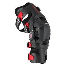 ALPINESTARS KOLENNÉ ORTÉZY RK-7 PLASMA – CHRÁNIČ TELA NA MOTORKU (ČIERNA/ČERVENÁ) 2025