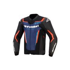 ALPINESTARS GP FORCE V2 – MOTOCYKLOVÁ BUNDA NA CESTNÚ JAZDU (ČIERNA/MODRÁ/ČERVENÁ FLUO) 2026