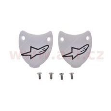 SLIDERY PÄTY PRE TOPÁNKY SMX PLUS, ALPINESTARS (BÍLÉ/ČERNÉ, PÁR)