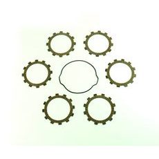 FRICTION PLATES KIT WITH CLUTCH COVER GASKET ATHENA P40230019