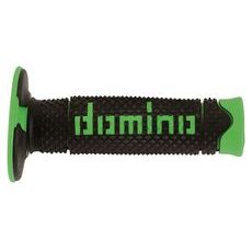 GRIPY A260 (OFFROAD) DĹŽKA 120 MM, DOMINO (ČIERNO-ZELENÉ)