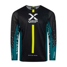 MOTOKROSOVÝ DRES X-GRIP TUNGSTEN – PETROLEJOVÁ