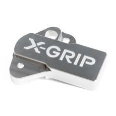 X-GRIP – CHRÁNIČ SNÍMAČA ŠKRTIACEJ KLAPKY V2, STRIEBORNÝ – GASGAS EC 250 (2021–2023) A ĎALŠIE