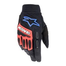 RUKAVICE FULL BORE XT, ALPINESTARS (ČIERNA/ČERVENÁ/MODRÁ/BIELA) 2024