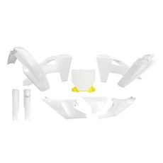 KOMPLETNÉ SADA PLASTOV 7 DIELOV (VRÁTANE CHRÁNIČOV VIDLÍC) HUSQVARNA, RTECH (BIELA, HUSQV. LEMON ŽLTÁ)