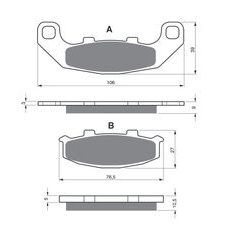 BRZDOVÉ OBLOŽENIE GOLDFREN 044 AD