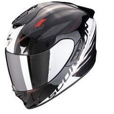 SCORPION PRILBA NA MOTOCYKEL EXO-1400 EVO II AIR LUMA, ČIERNA/BIELA