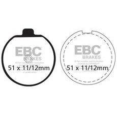 BRZDOVÉ OBLOŽENIE EBC FA035