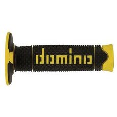 GRIPY A260 (OFFROAD) DĹŽKA 120 MM, DOMINO (ČIERNO-ŽLTÉ)