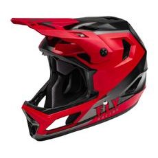 CYKLO PŘILBA RAYCE, FLY RACING - USA (ČERVENÁ/ČERNÁ)