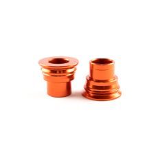 AWORKX DIŠTANČNÉ PUZDRÁ ZADNÉHO KOLESA (DIŠTANČNÉ PODLOŽKY, VYMEDZOVACIE PUZDRÁ), ORANŽOVÉ – KTM EXC 125 '03–'16, EXC 150 TPI '20–'23, EXC 250 / 300 '03–'17, EXC 250 / 300 TPI '18–'23, EXC-F 250 '03–'23, EXC-F 350 / 500 '12–'23, EXC-F 450 '07–'23, FREERID