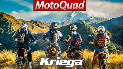 Kriega batožina, nie len pre motorku, ale aj pre jazdca