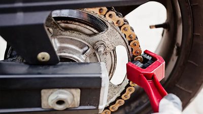 Údržba motocyklovej reťaze