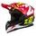 přilba X1.9D TARGA, ZED, dětská (červená/žlutá fluo/černá/bílá) 2025