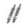 Rear Twinshocks BITUBO ADJ:Manual spring preload, rebound Chromed springs