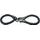 Reťazový zámok INFINITY LOOP (dĺžka 110 cm) čierny, ABUS