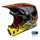 přilba FORMULA CC ROCKSTAR, (černá,červená/žlutá)