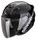 SCORPION prilba na motocykel EXO-230 QR, čierna/strieborná