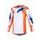 ALPINESTARS FLUID GRID – motokrosový dres na MX a enduro (oranžová/modrá) 2026