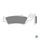 Brzdové doštičky, NEWFREN (zmes OFF ROAD DIRT SINTERED) 2 ks v balení