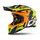 přilba Cross Pro II Contra, CASSIDA (žlutá fluo/oranžová/modrá)