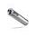 Koncovka výfuku Slip-on GPR SATINOX E4.BM.102.SAT Brushed Stainless steel including removable db killer and link pipe