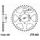 Reťazová rozeta JT JTR 843-48 48 zubov,428