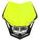 UNI predná maska vrátane svetlá V-Face FULL LED, RTECH (neon žltá/čierna)