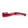 AWORKX Kovaná spojková páčka (páčka spojky), červená – HUSQVARNA FE 250 / 350 / 450 / 501 '22–'24, TE 150 / 250 / 300 '24, TE 150 / 250 / 300 i '22–'23; GASGAS EC 125 '25, EC 250 '21–'25, EC 300 '21–'26, EC 300 GP '26, EC-F 250 '21–'25, EC-F 350 '21–'26, 