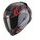 SCORPION prilba na motocykel EXO-491 SPIN, čierna/červená