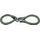 Reťazový zámok INFINITY LOOP (dĺžka 140 cm) zelený, ABUS