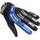 rukavice PIONEER, PILOT (černá/modrá)
