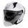 Open face helmet STORMER RUN white pearly XL