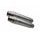 Dual universal silencer kit GPR DEEPTONE CAFE.8.DE Brushed Stainless steel without link pipes