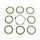 Friction plates kit with clutch cover gasket ATHENA P40230080