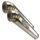Dual slip-on exhaust GPR POWERCONE EVO HU.26.PCEV Brushed Stainless steel including removable db killers and link pipes