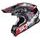 SCORPION PRILBA NA MOTOCYKEL VX-16 EVO AIR ROK BAGOROS, ČIERNA/ČERVENÁ
