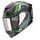 SCORPION prilba na motocykel EXO-1400 EVO II CARBON AIR MIRAGE, čierna/zelená