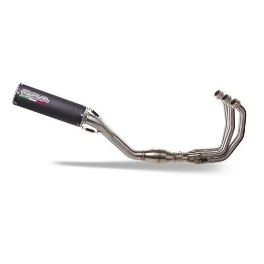 VÝFUK KOMPLETNÝ GPR M3 E4.CO.Y.202.1.CAT.M3.BT MATTE BLACK INCLUDING REMOVABLE DB KILLER AND CATALYST