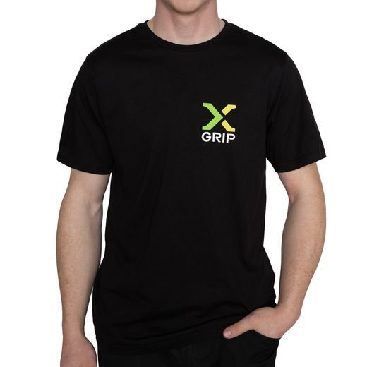 X-GRIP TRIČKO S LOGOM – ČIERNA