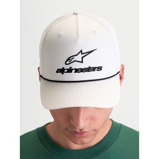 ALPINESTARS COMBO LOGO SNAPBACK – VOĽNOČASOVÁ ŠILTOVKA (BIELA OFF WHITE)