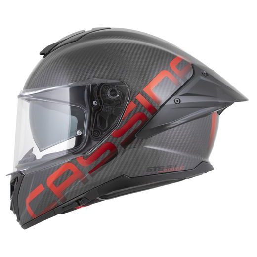 PRILBA INTEGRAL GTS 2.1 PLUS CARBON, CASSIDA (CARBON/ČERVENÁ) PLEXI S PRÍPRAVOU PRE PINLOCK 2026