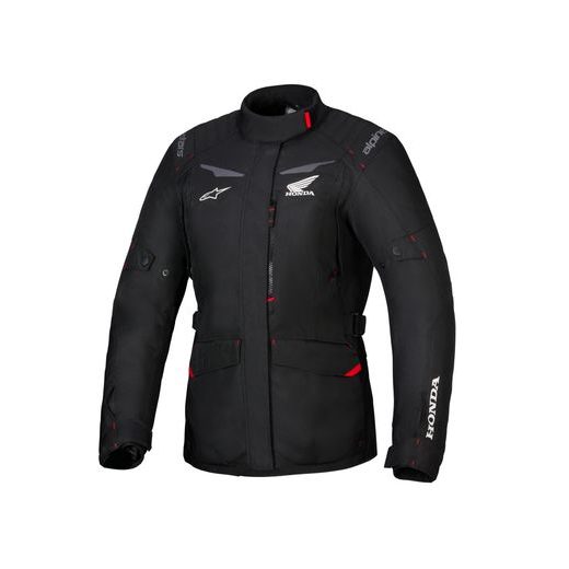 ALPINESTARS STELLA ST-1 WATERPROOF HONDA KOLEKCIA – DÁMSKA BUNDA NA MOTORKU (ČIERNA/ČERVENÁ) 2025