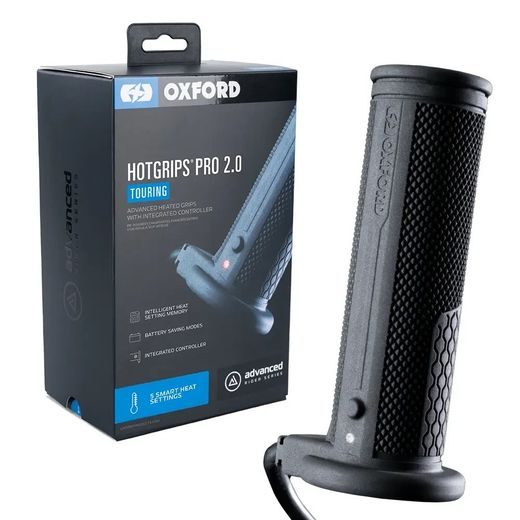 VYHRIEVANÉ GRIPY HOTGRIPS PRE 2.0 TOURING, OXFORD (INTEGROVANÉ OVLÁDANIE)