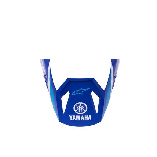 ALPINESTARS ŠILT PRE PRILBY S-M3 YAMAHA KOLEKCIA – NÁHRADNÝ DIEL NA MOTOCYKLOVÚ PRILBU (MODRÁ/BIELA)