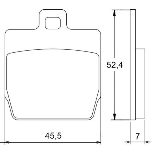 BRZDOVÉ OBLOŽENIE ACCOSSATO AGPA19 OR