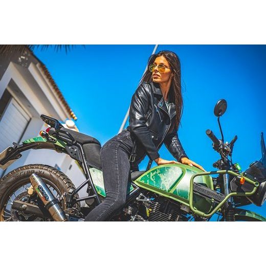 SLIP-ON EXHAUST GPR DEEPTONE ROY.4.RACE.DE BRUSHED STAINLESS STEEL INCLUDING LINK PIPE