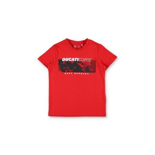 TRIČKO DUCATI CORSE DETSKÉ (ČERVENÁ)