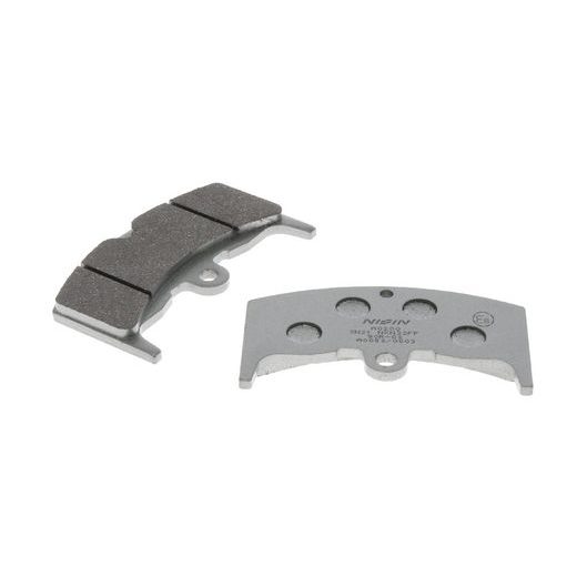 BRZDOVÉ DOŠTIČKY, NISSIN (SEMI-METALICKÁ ZMES) 2 KS V BALENÍ